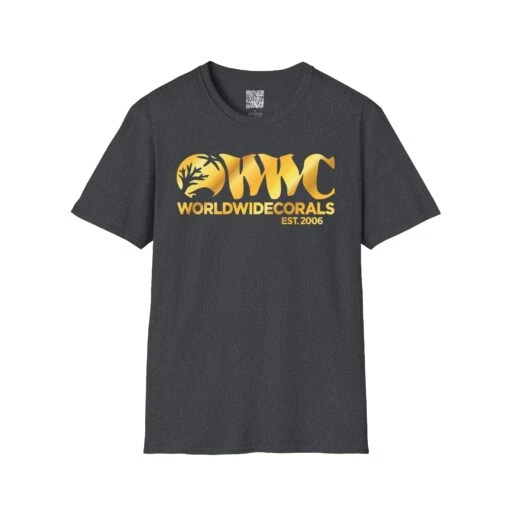 WWC Heather Navy Shirt W/ Gold Ink